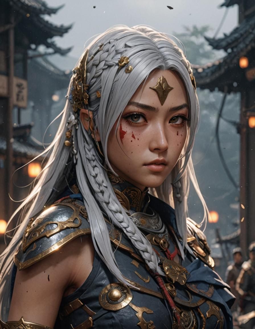 Anime Rebel Warrior Becomes Inspiring Leader