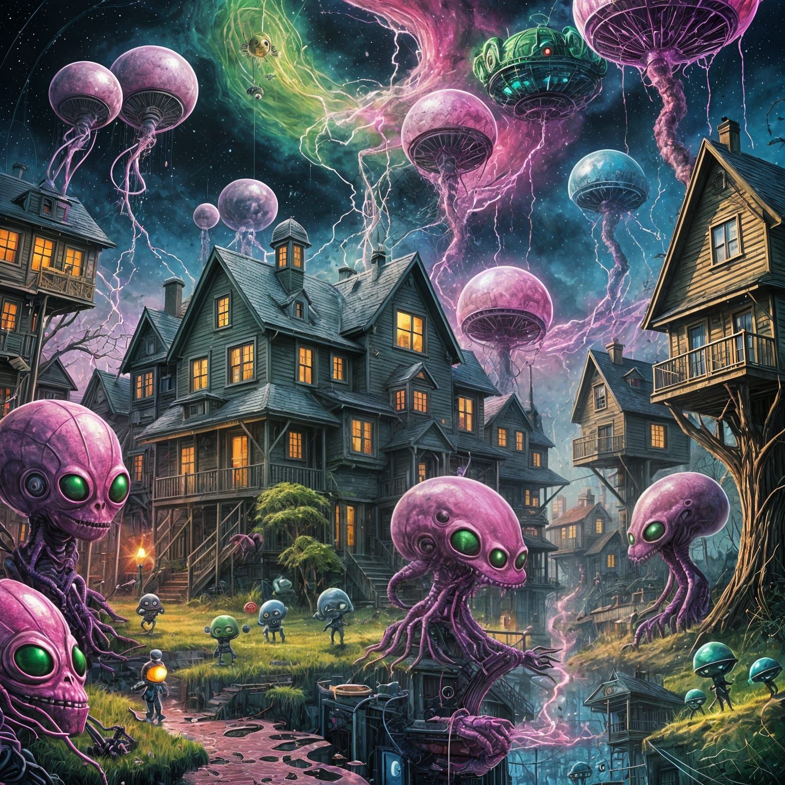 Mojo Jojo in a Chemical Rain Future