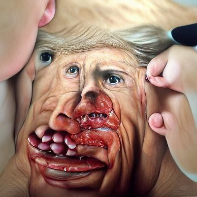 Disturbing Terrifying Hyperrealism
