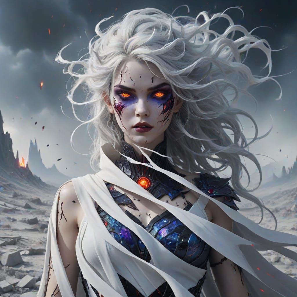 Cosmic Hero Amidst Dimensional Destruction