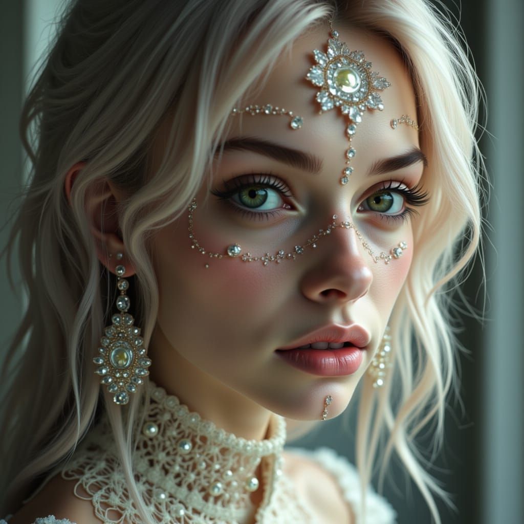 Unique Portrait Blending Subglacial and Modern Styles