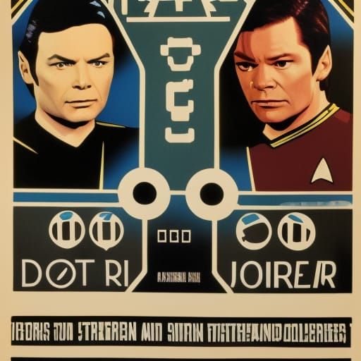 Star Trek: Doctor McCoy and Crusher Poster