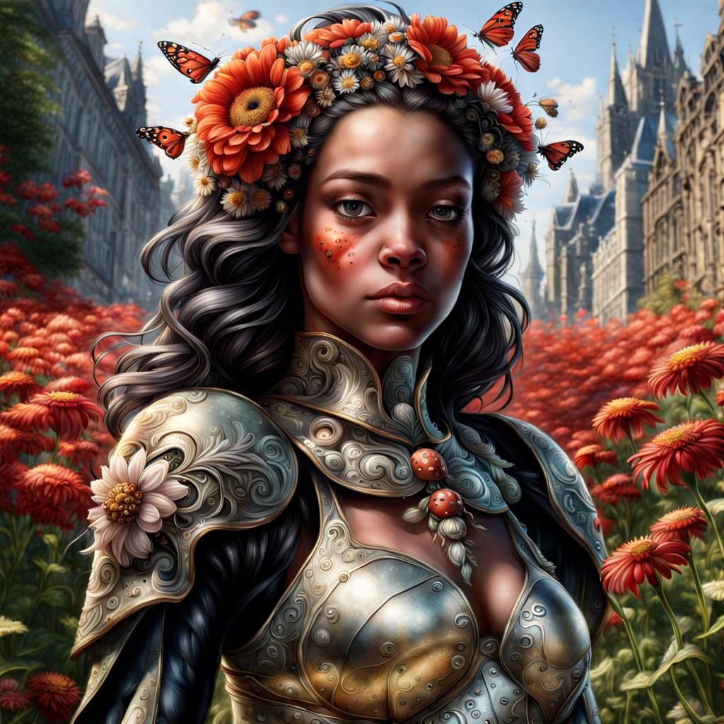 Golem Lady: Macroscopic Portrait from a Bug's Perspective