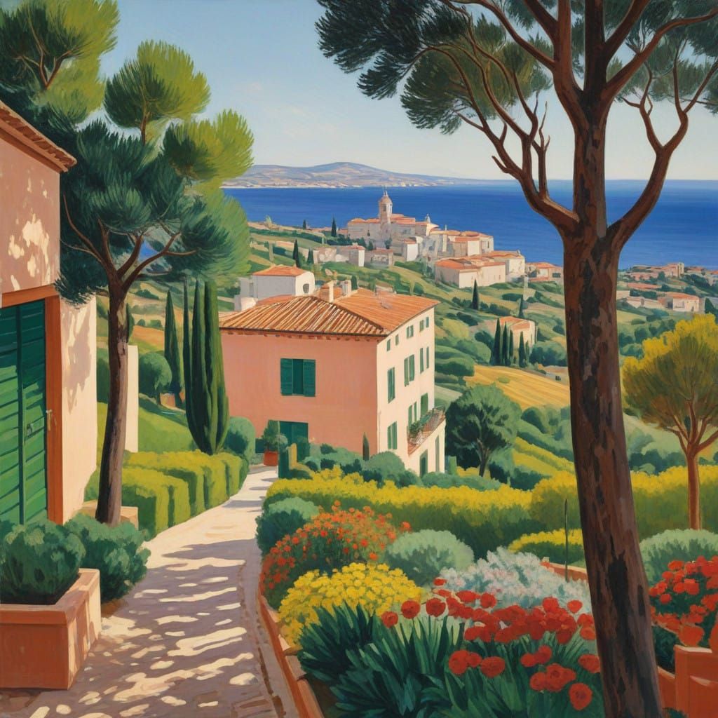Provence: A Hyper-Realistic Santon in Vibrant Colors