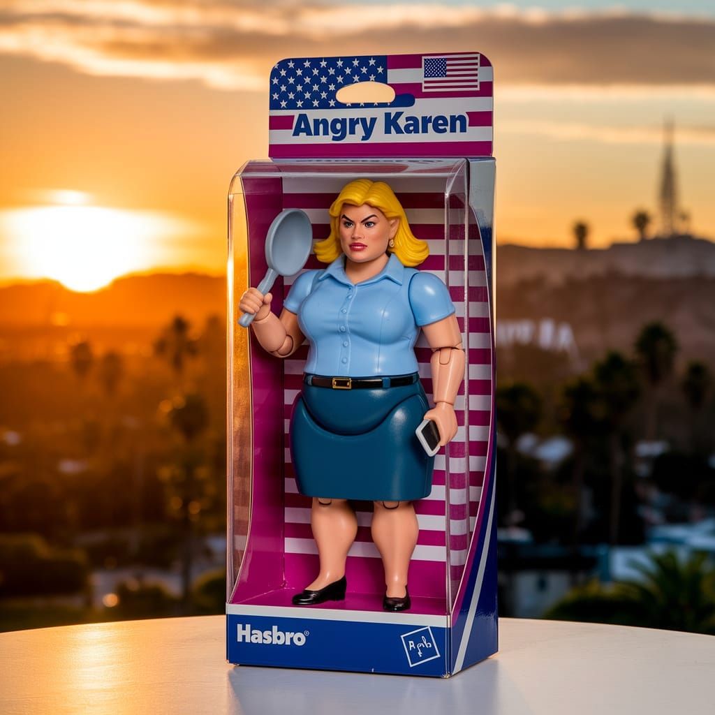 Angry Karen Action Figure Collectible Ltd. Edition
