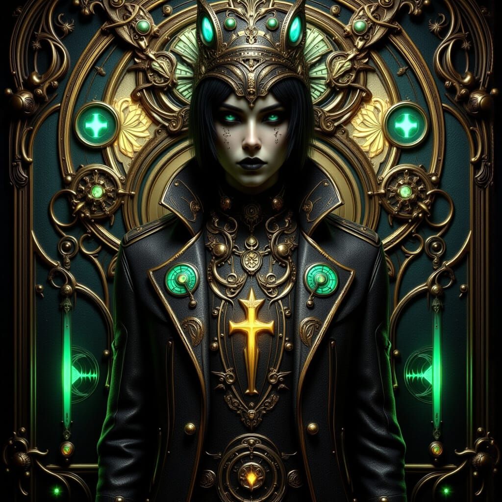 faintly luminescent symbols