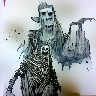 Image of a Fearsome and Powerful Lich