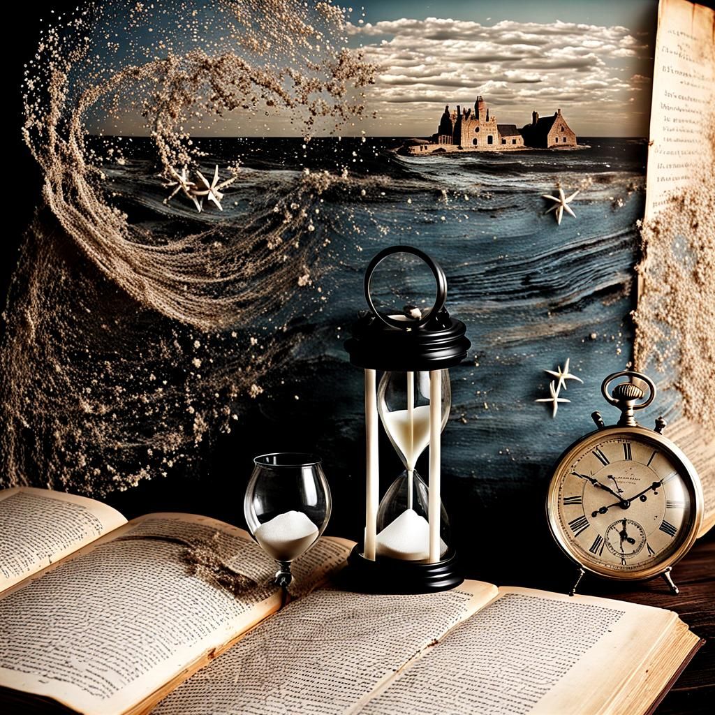 Surreal Sands of Time: A Theatrical Illusion