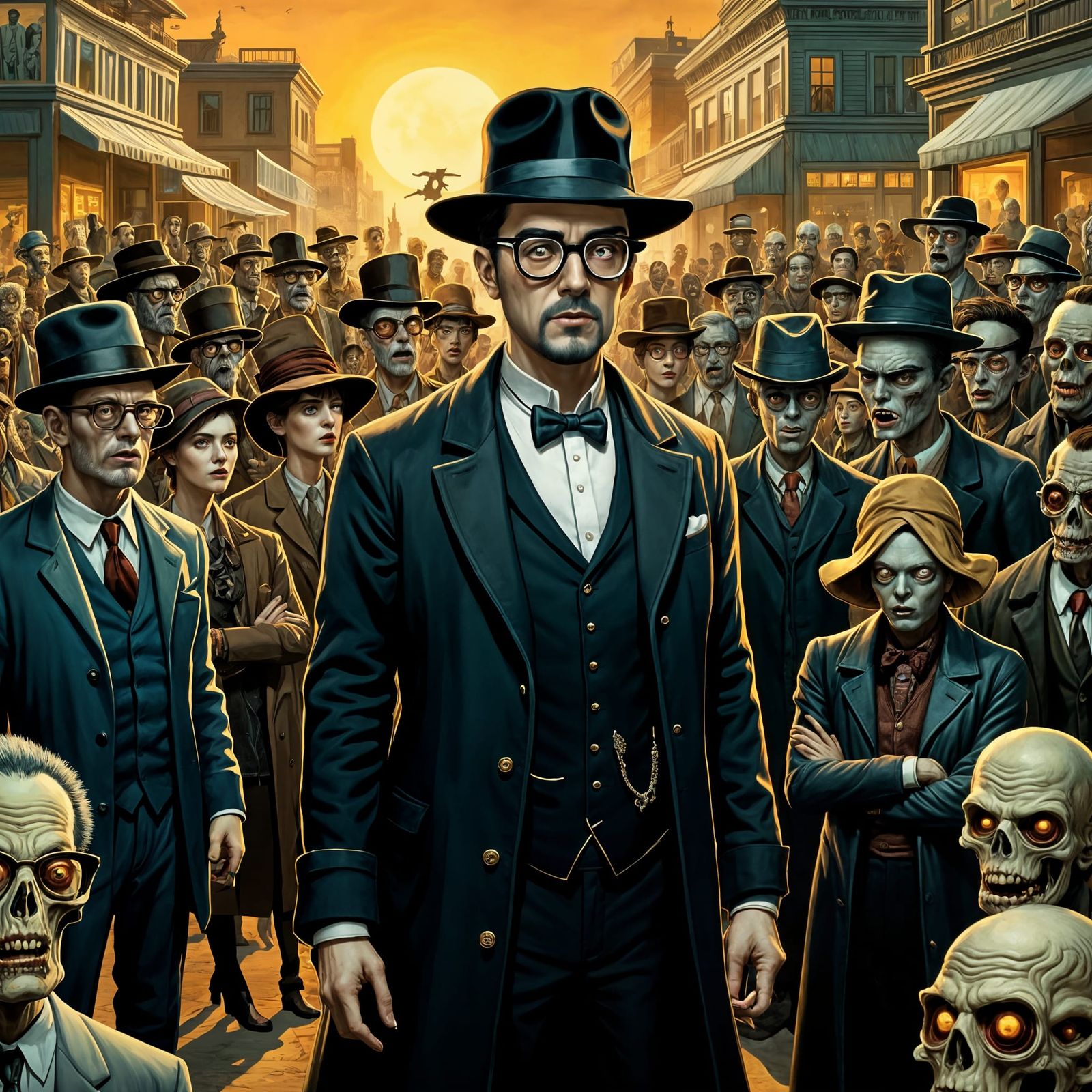 A Wild West Vigilante Takes Down an Alien Menace in a Cyberp...