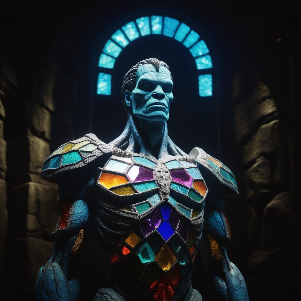 Surreal Goddess of Color and Light