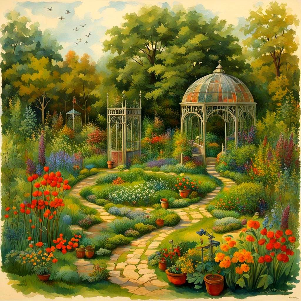 Garden Primitivism Masterpiece