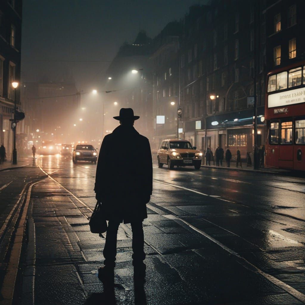 London City Cinematic Masterpiece in Filmic Style