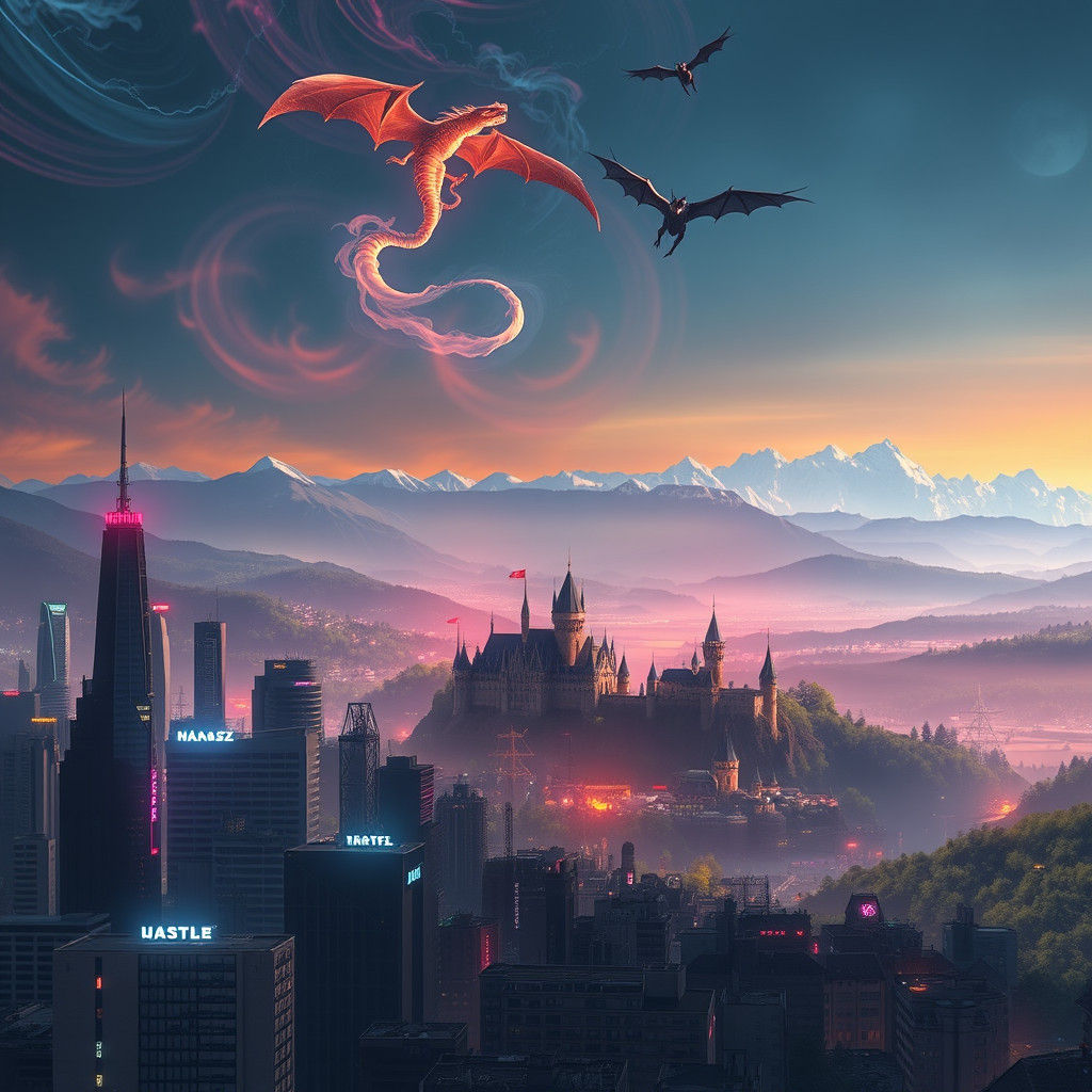 Metropolis Meets Medieval: Coexistence in 8k