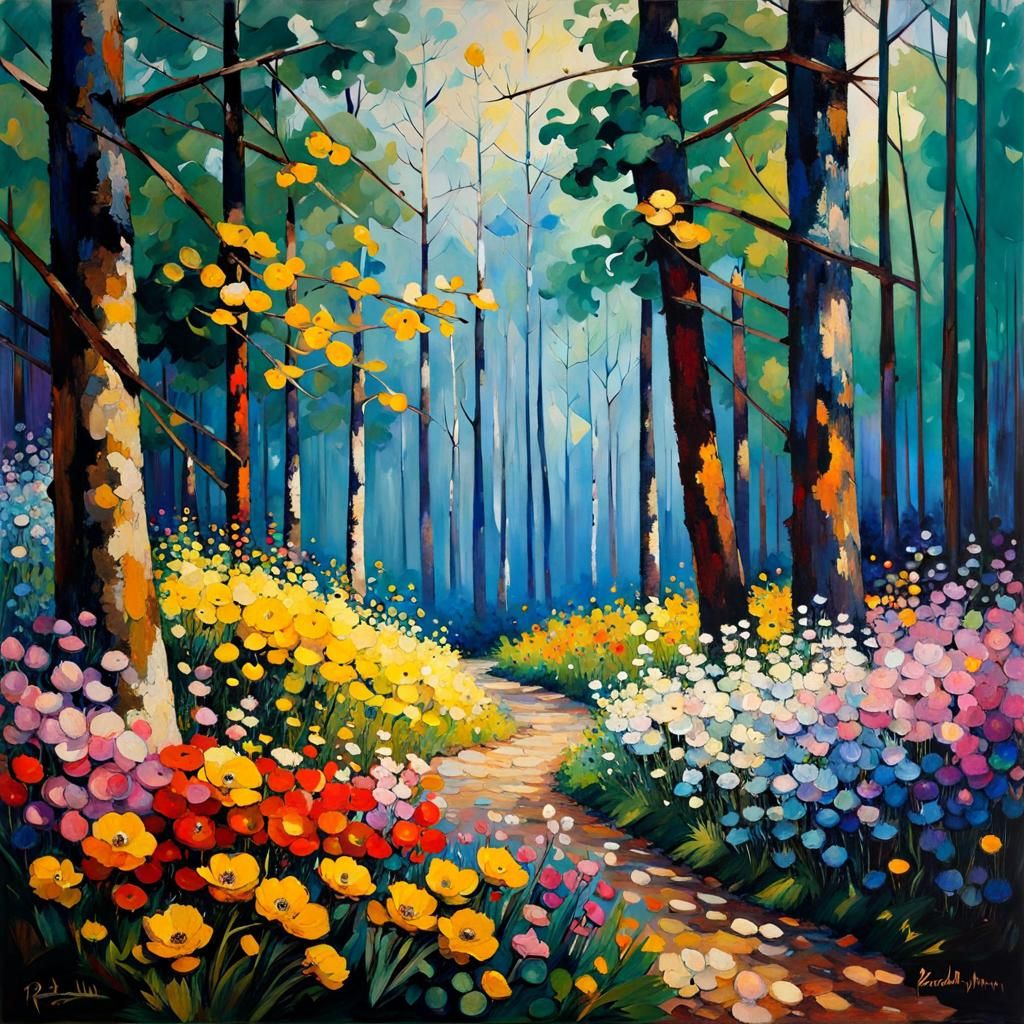 Flowers in the Woods