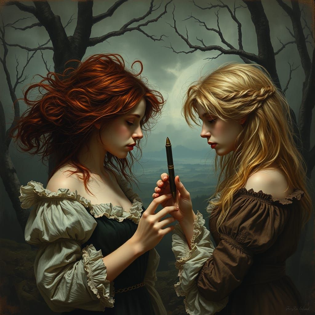 Gothic Murder Mystery with Twin Detectives