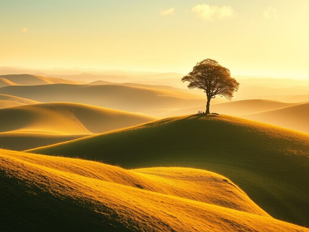 Country Hilltop Atmospheric.