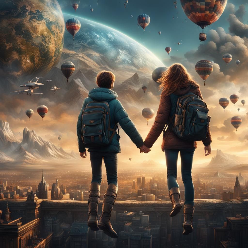 Dramatic Leap of Faith: Cinematic Digital Painting