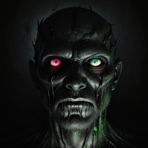 Eldritch Horror Stares From Pond: Macabre Art