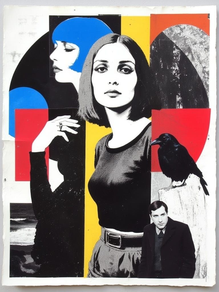 Carmen Dell’Orrifice in Picasso-esque Fashion Sketch