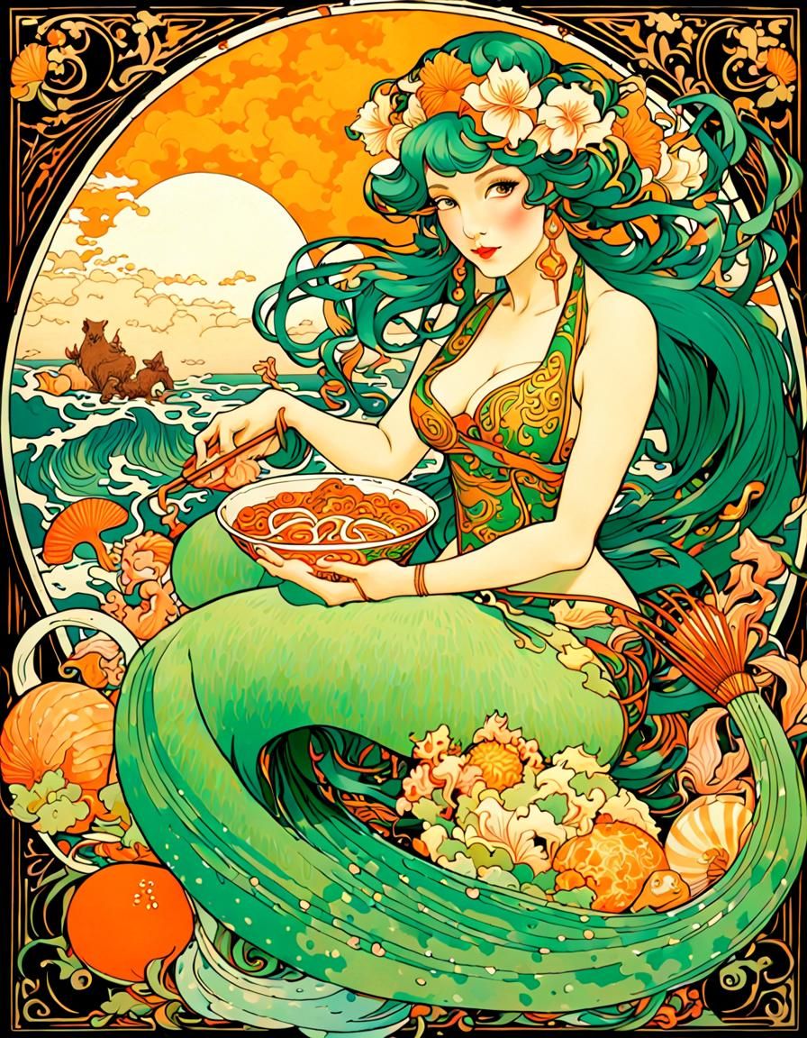 The asian siren of ramen