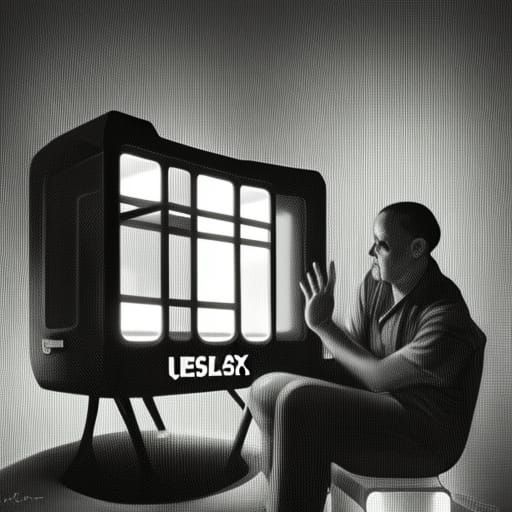 McLuhan and Francis Meditating in Tetris Machine