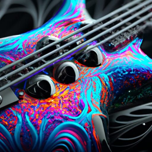 The Alien Bass Guitar