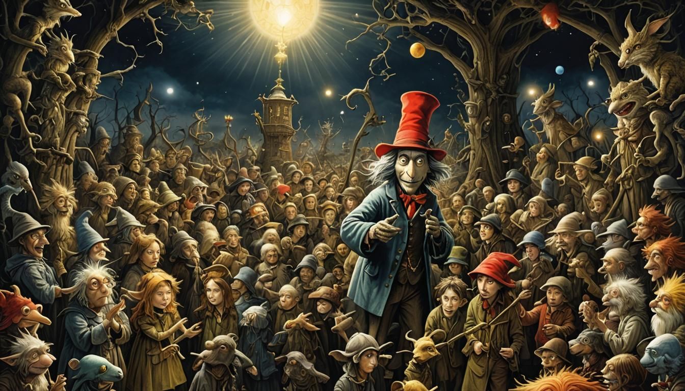 Epic Dark Fantasy Masterpiece: Light Conquers Shadow