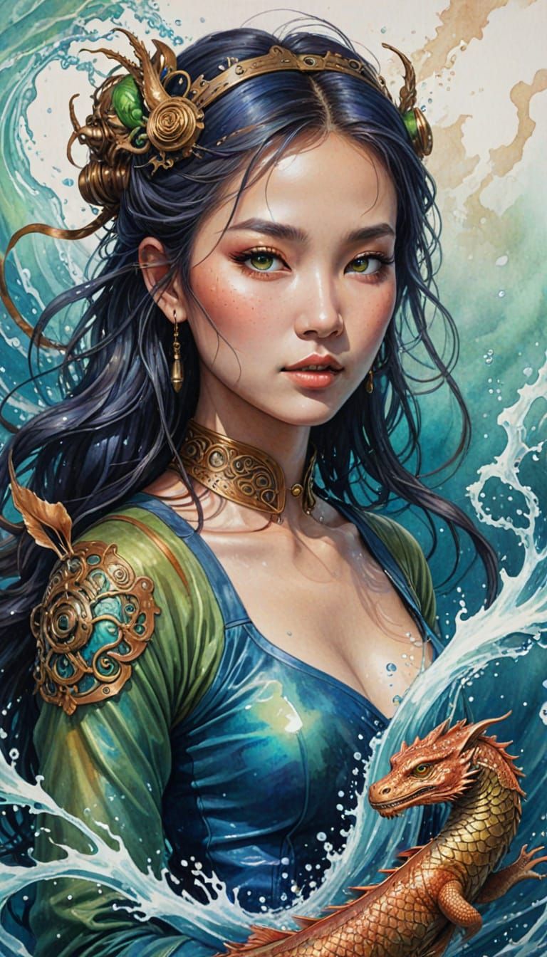Chinese Water Goddess