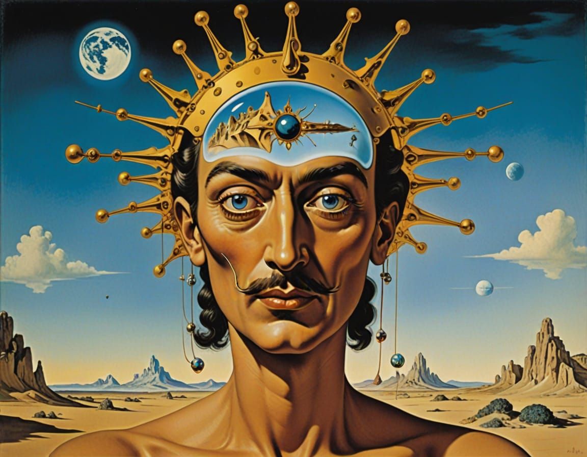 AI Psychic Test: A Surrealist Interpretation