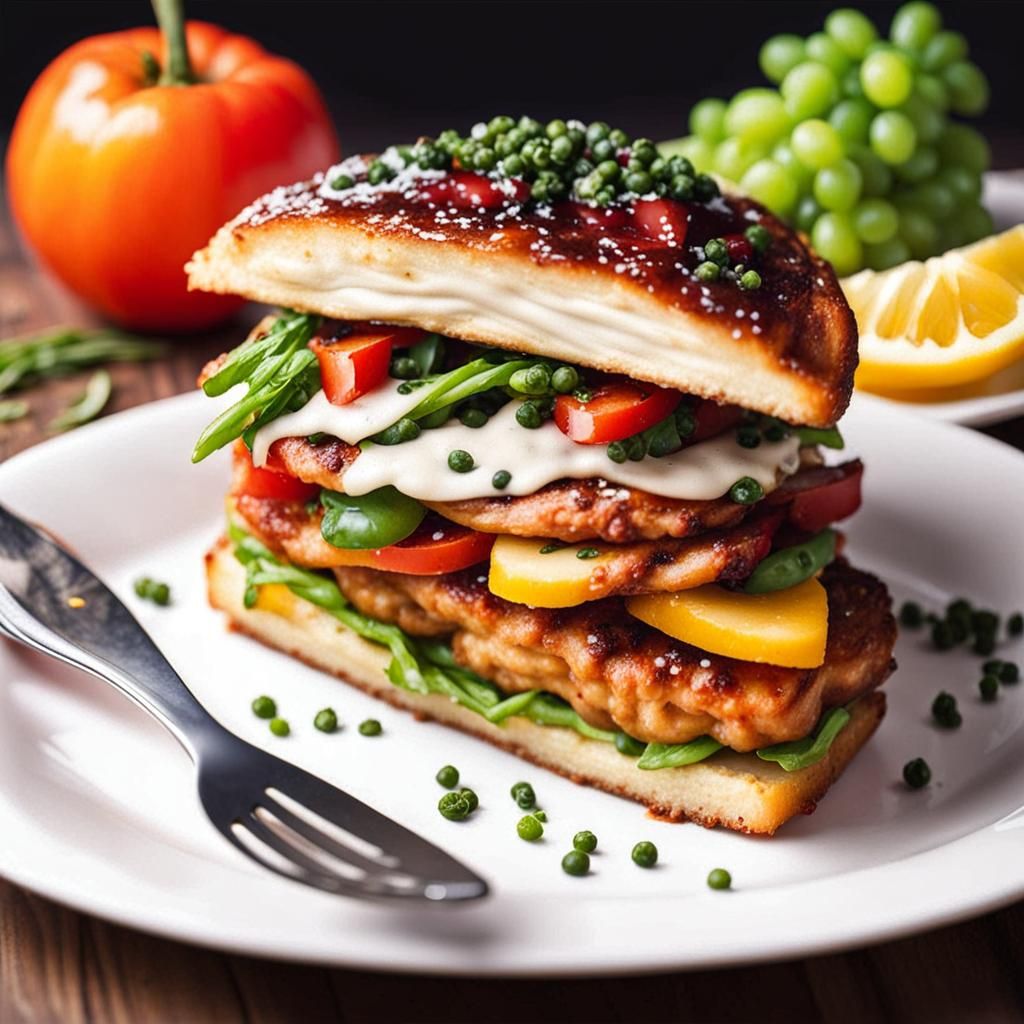 Colorful Food Still Life