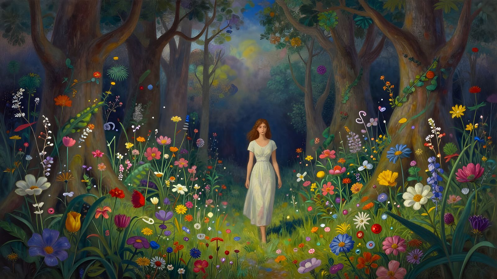 Kairo Chooses the Mysterious Garden Path