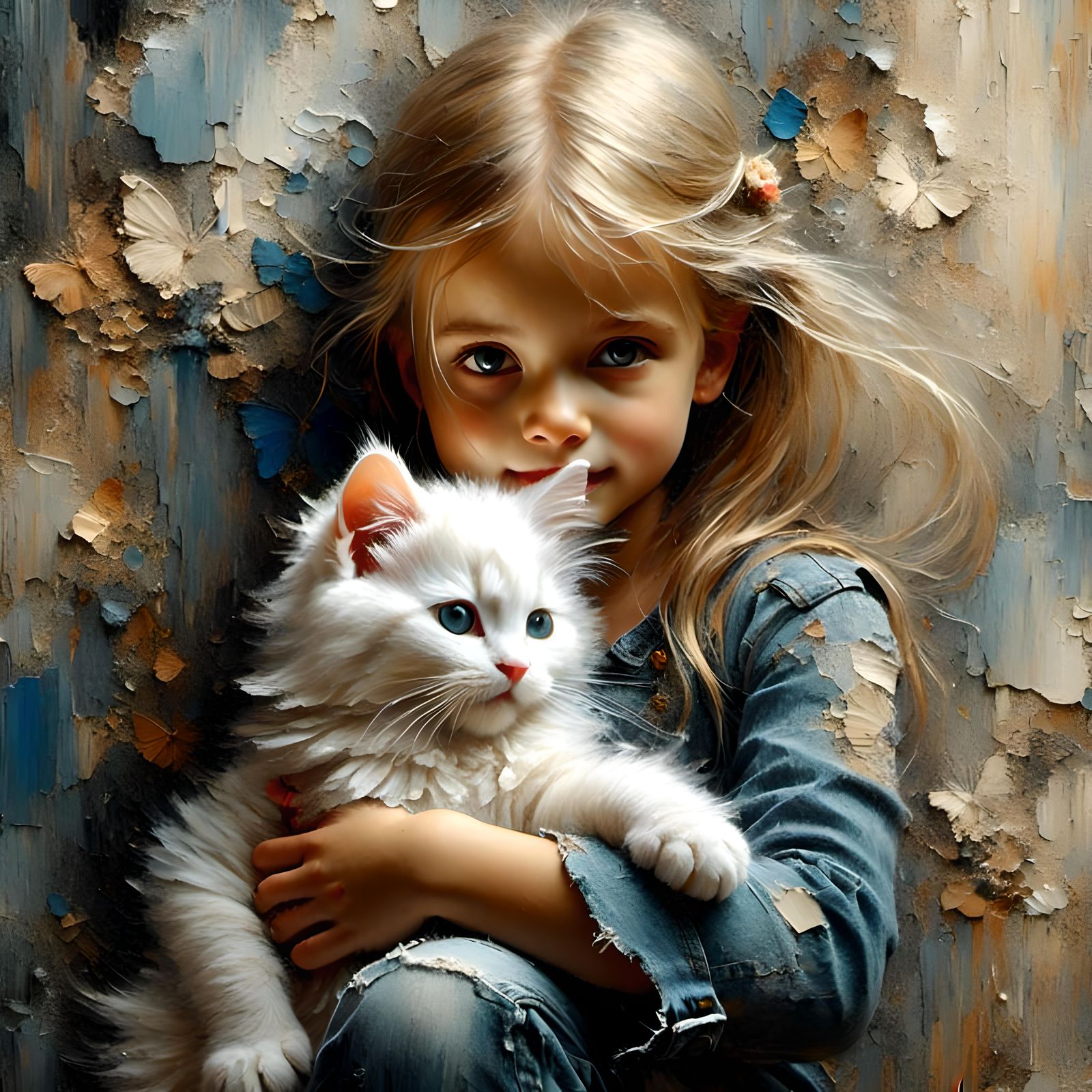 Dedicated to my Lunatic Kitty and her angel cat🐱