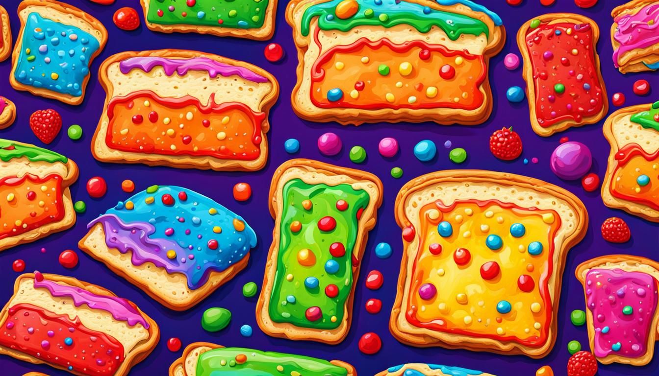 Pop Art Pop-Tart Toaster in Vibrant Colors
