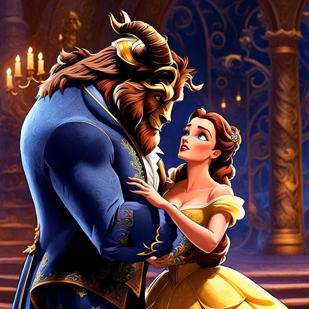 Beauty and the Beast: Detailed Matte Painting