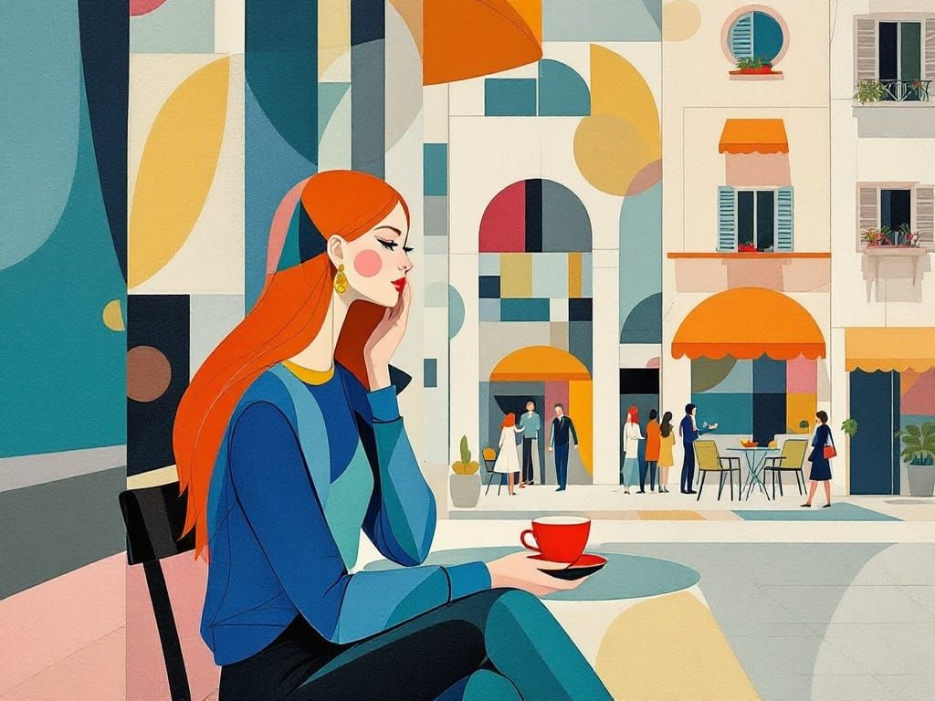 Vibrant Dreamscapes in Whimsical Colors