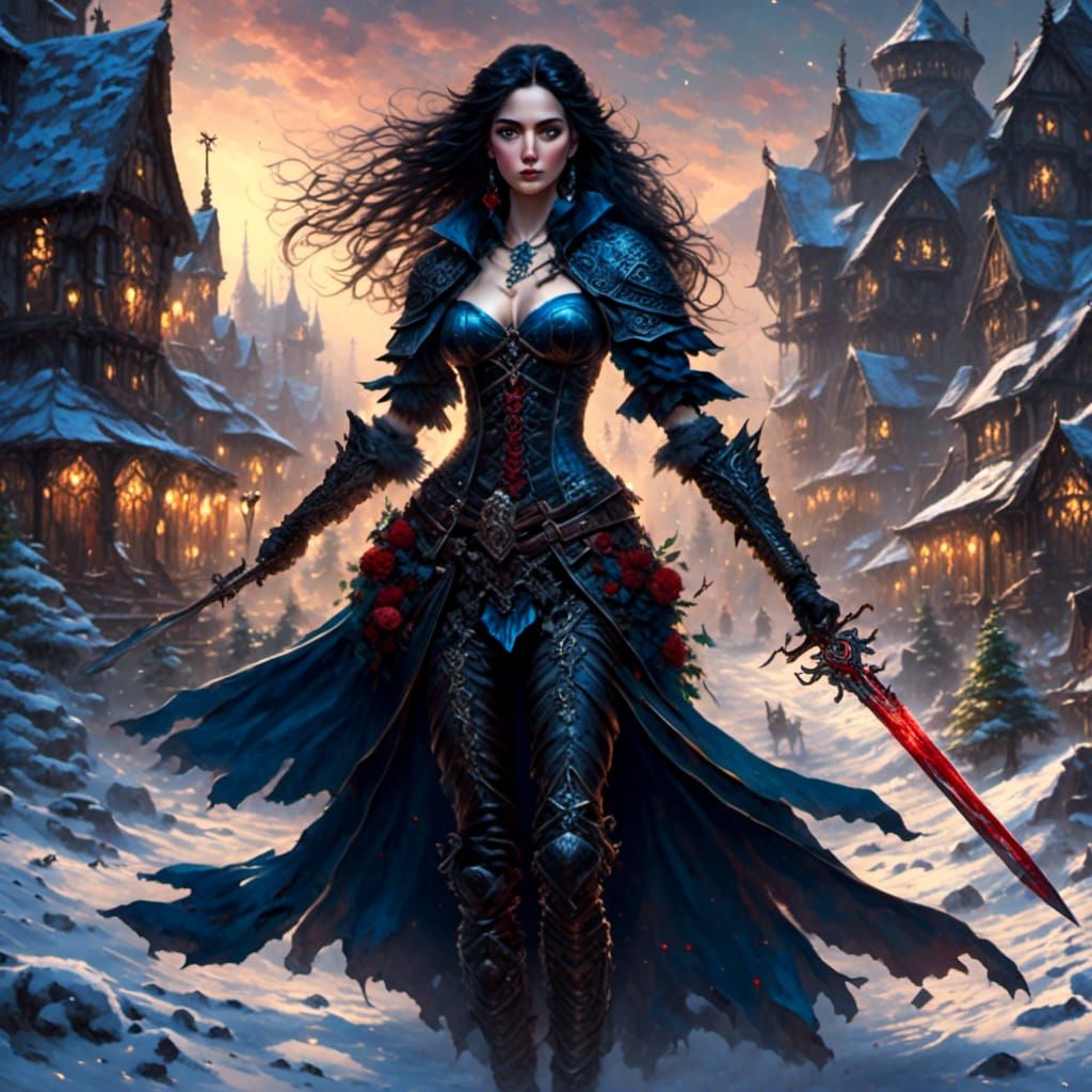 Bleeding Heart: Dark Fantasy Gothic Masterpiece