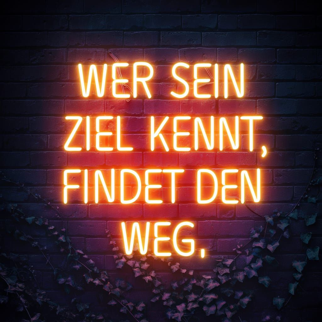 „Wer sein Ziel kennt, findet den Weg“  #2