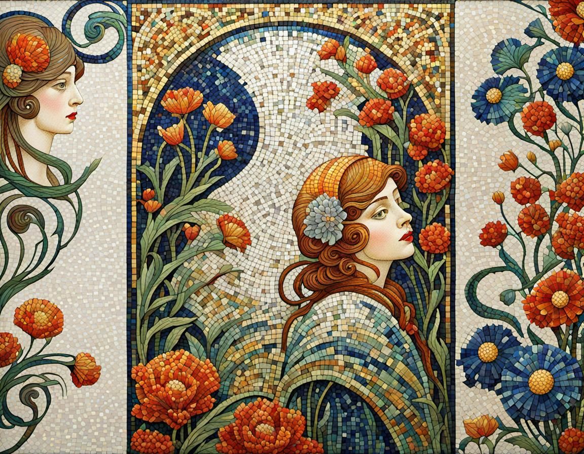 Art Nouveau, Art Deco, and Renaissance Fusion