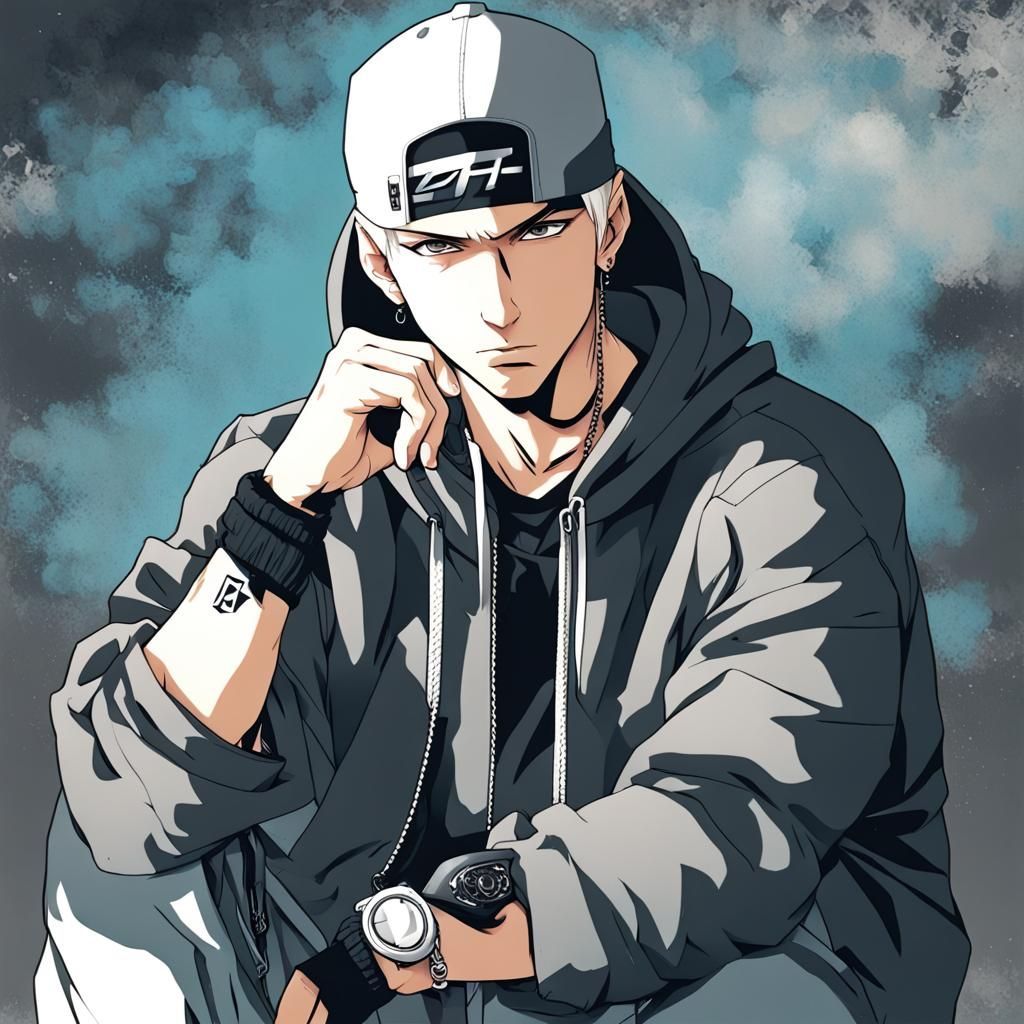 Eminem as Anime Key Visual