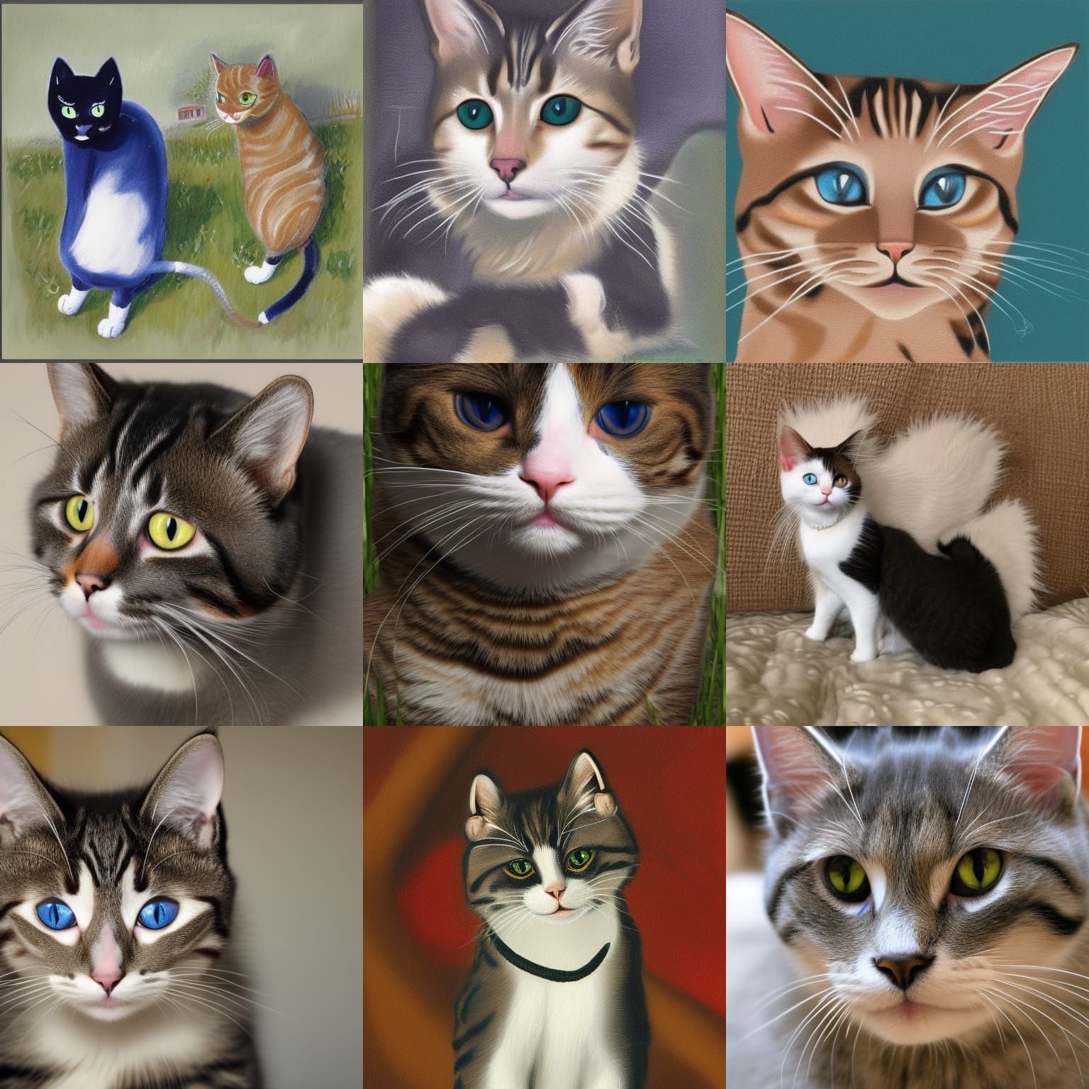 AI-Generated Cats