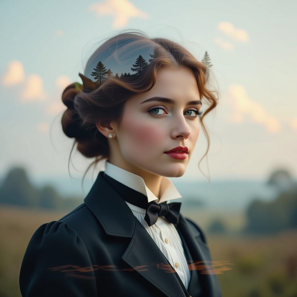 Surreal Double Exposure Photography: 19th-20th Century Fanta...