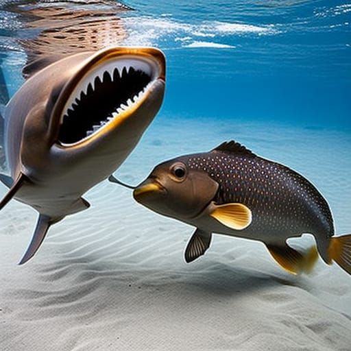 Giggling Fish: A Cartoon of Joy