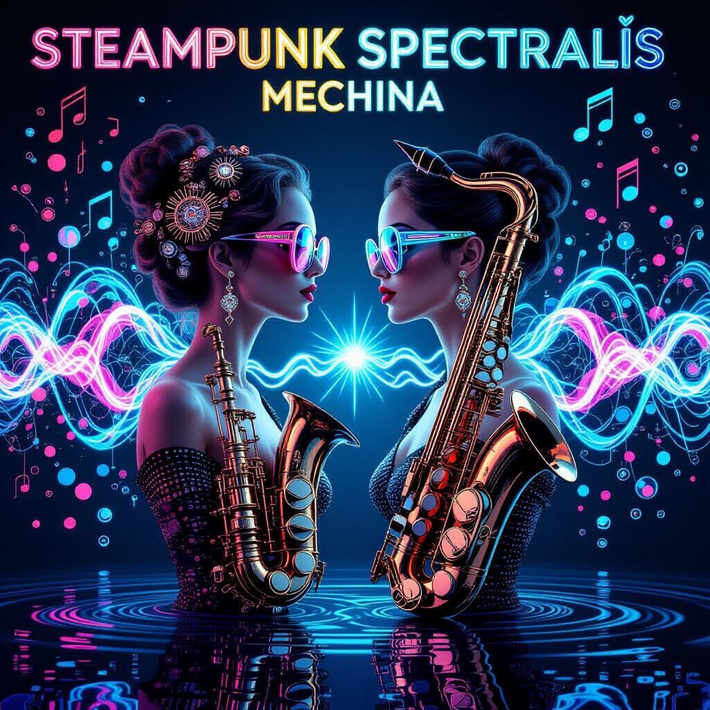 Steampunk Spectralis Mechina in 3D HDR