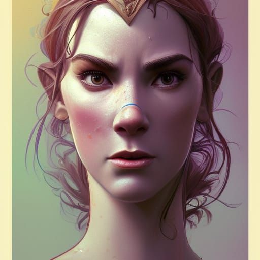 Hyperdetailed Portrait of Shrek in Unreal Engine