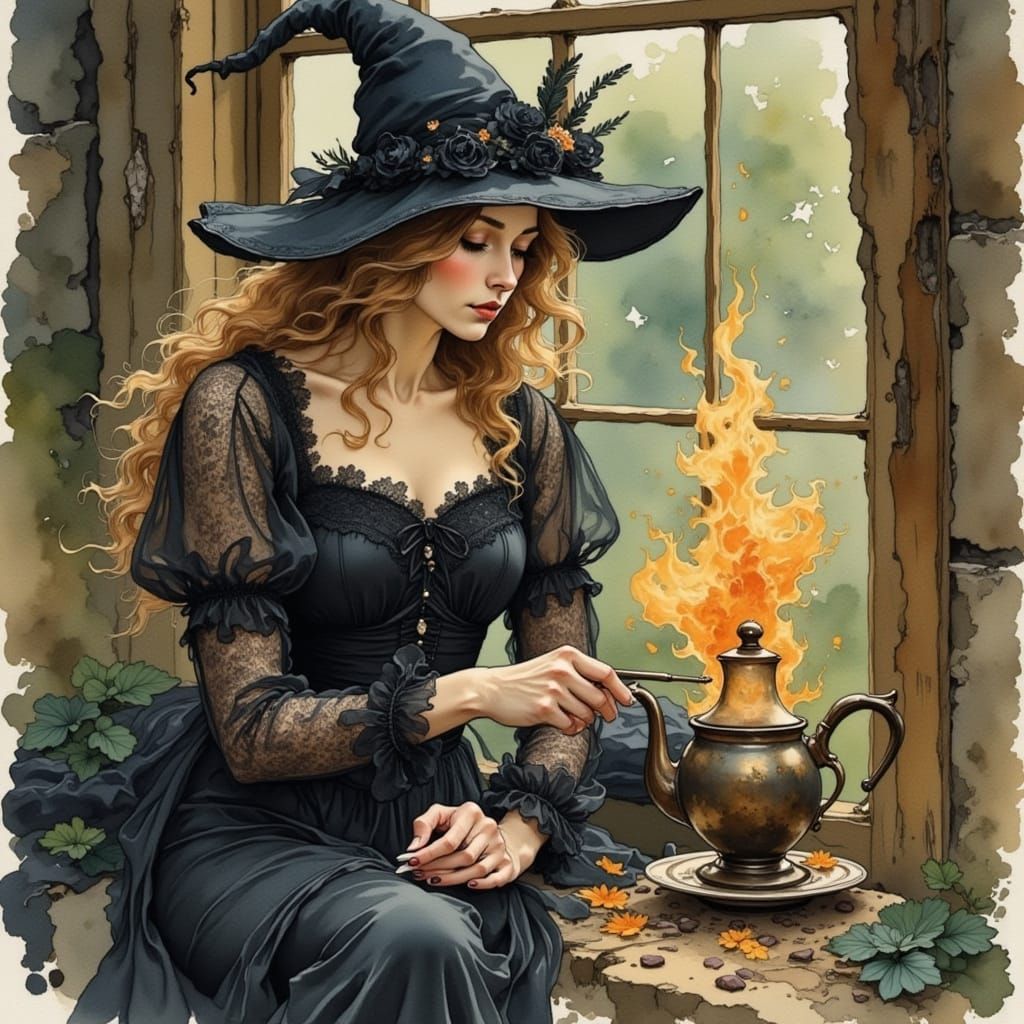 whimsical witch