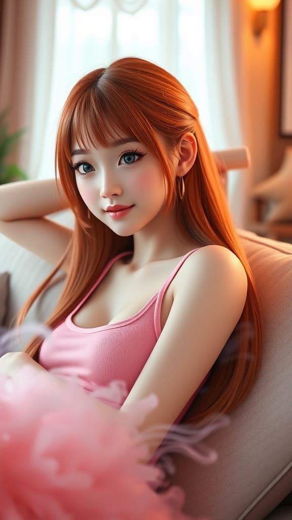 Genshin Impact's Yae Miko in Delicate Watercolor Style