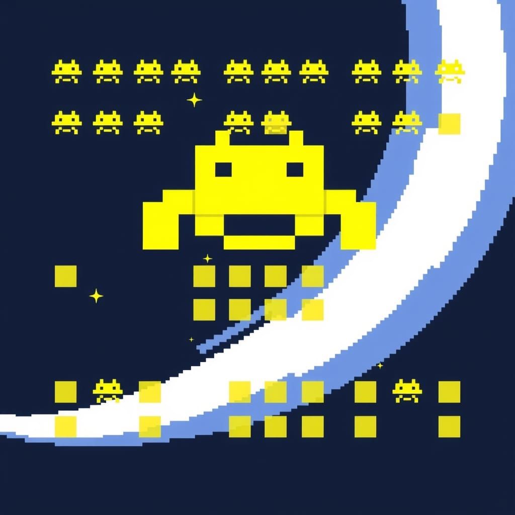 Pixel Art Space Invader