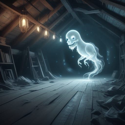 Ethereal Ghostly Sweets in Forgotten Candy Shop