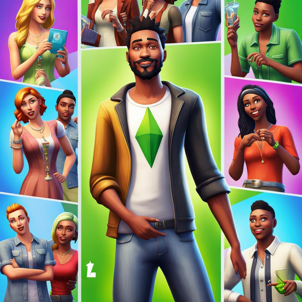 The Sims 4 Game Logo