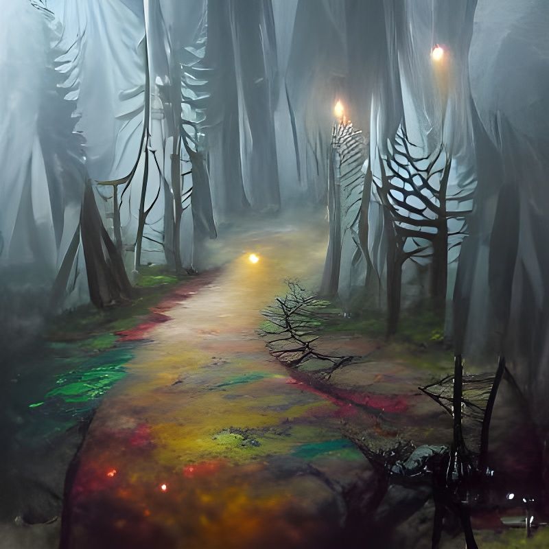 Enchanted Forest Path Beckons